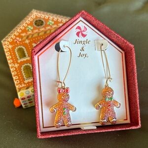 Jingle & Joy Gingerbread Earrings